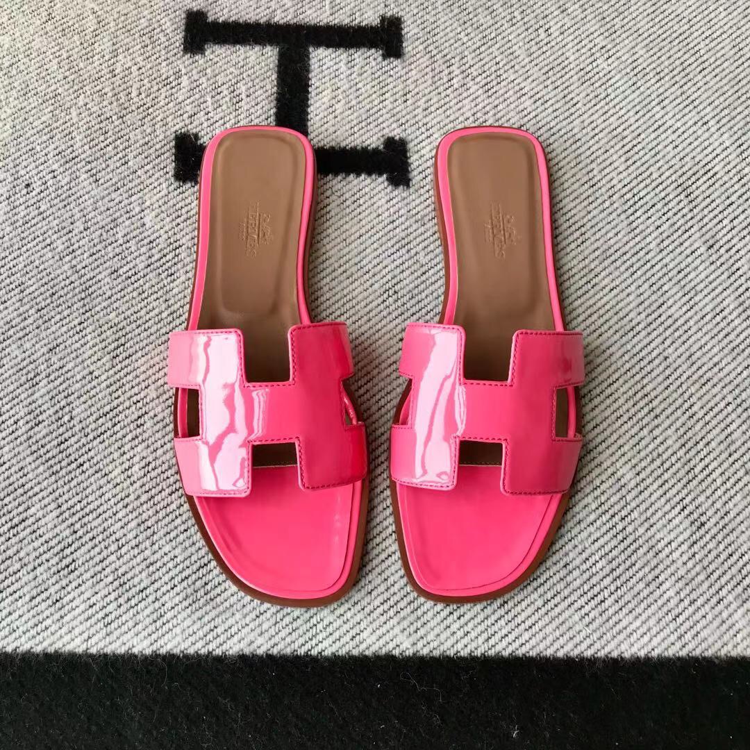 에르메스 올수공 오란 슬리퍼 샌들 페이던트 22